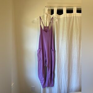 Free People hot shot onesie size small- light purple